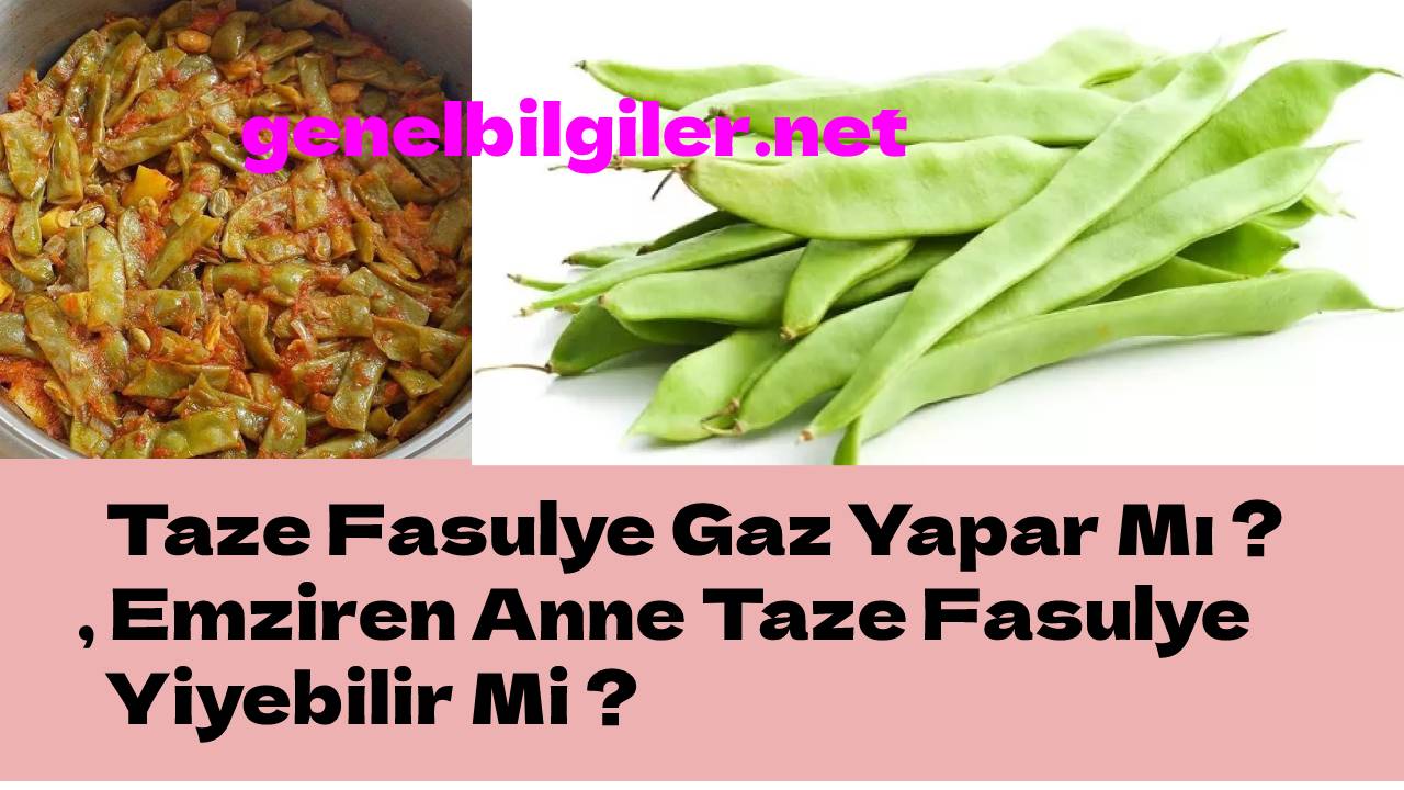 Taze Fasulye Gaz Yapar Mı ? , Emziren Anne Taze Fasulye Yiyebilir Mi ?